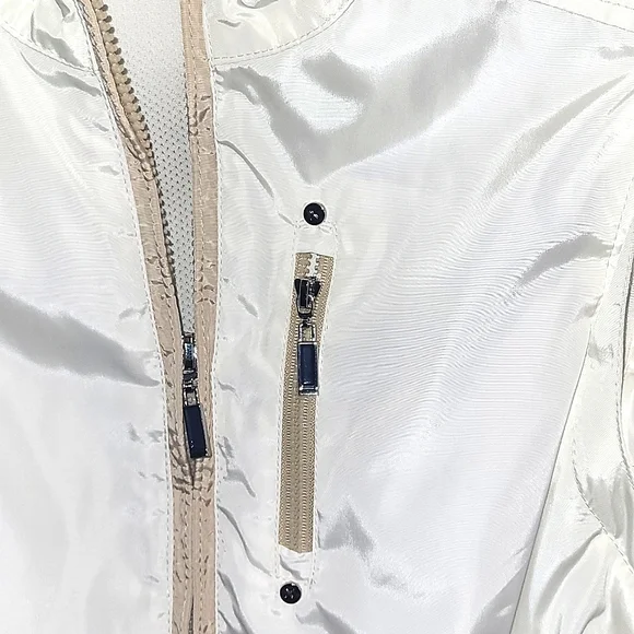 IZOD CREAM RAIN JACKET - Picture 6 of 8